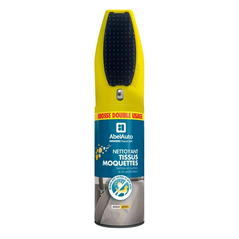 Nettoyant Tissus-Moquettes brosse double usage (500 mL)
