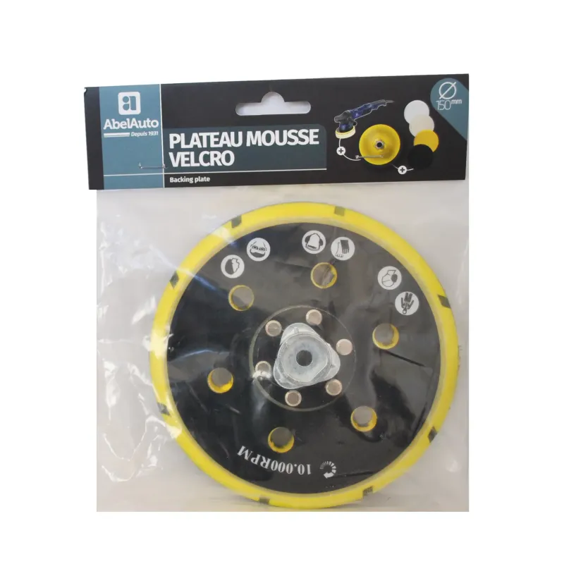 Plateau support velcro